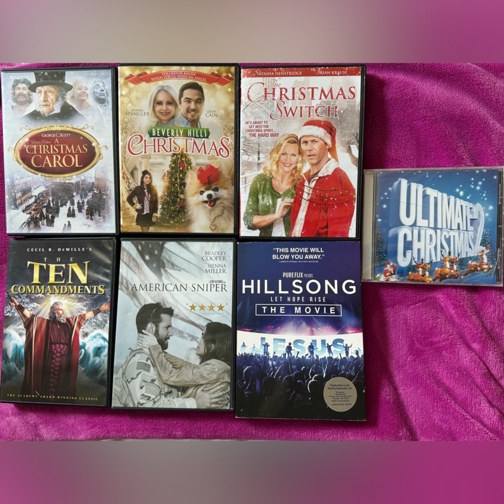 Six DVD and one CD Christmas & Easter extravaganza bundle!